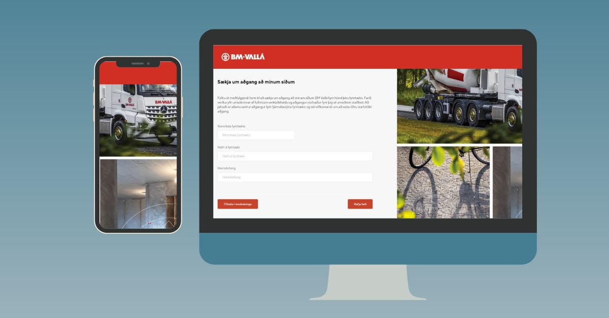 Mínar síður hjá BM Vallá